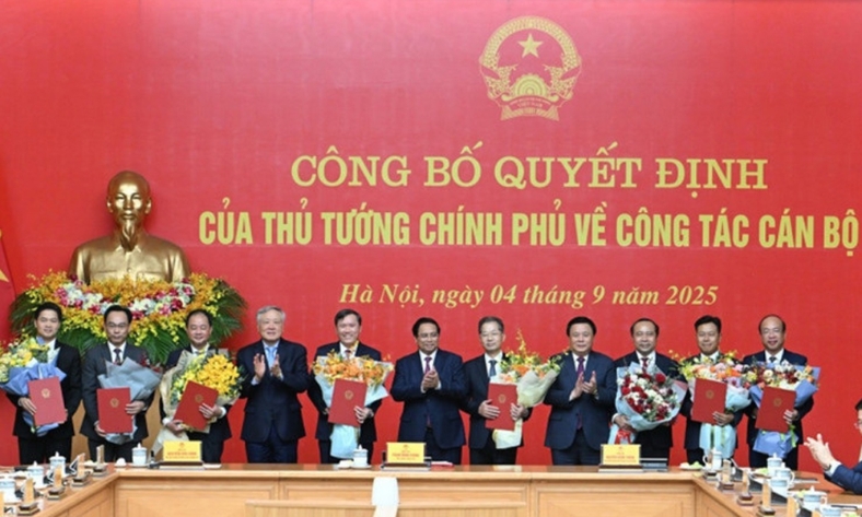  Công bố Quyết định của Thủ tướng Chính phủ về công tác cán bộ